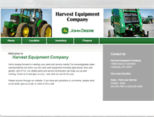 Tablet Screenshot of harvesteq.com